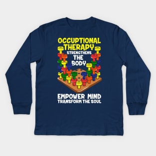 Occupational Therapy Kids Long Sleeve T-Shirt